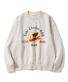 552nd sqdn. sweatshirt oatmeal