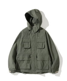 pocket mountain parka sage green