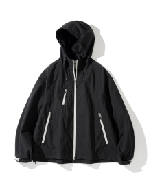 3pocket wind jacket black