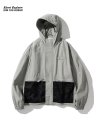 24ss utility hood jacket grey