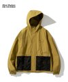 24ss utility hood jacket mustard