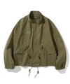 m65 military short jacket sage green