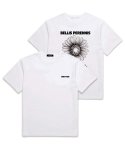 셔터(SHUTTER) BELLIS LOGO 오버핏 반팔 티셔츠 (SS019) 화이트