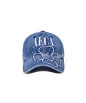 에이카화이트(AECA WHITE) AECA METAL KIDS DENIM CAP-BLUE