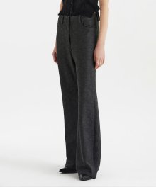 Bootcut Pants - Charcoal Grey