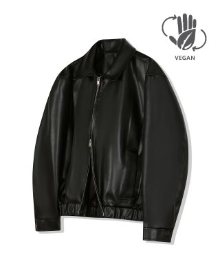 leather jacket - MUSINSA