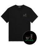 밴웍스(VANNWORKS) CHI CHI PARK 오버핏 반팔 티셔츠 (VS0098) 블랙