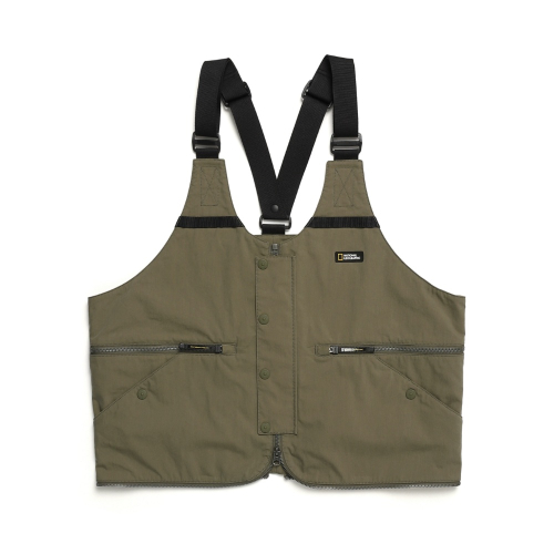 N242MVT930 трансформируемый жилет 2WAY KHAKI