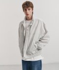 (UNISEX) WIND BREAKER LIGHT GREY_M_UDJU4A112G1