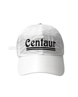 NYLON CENTAUR BALL CAP_WHITE