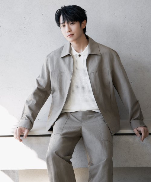 [COUTURE]Zip-Up Blouson - 2 Color MYJP2172