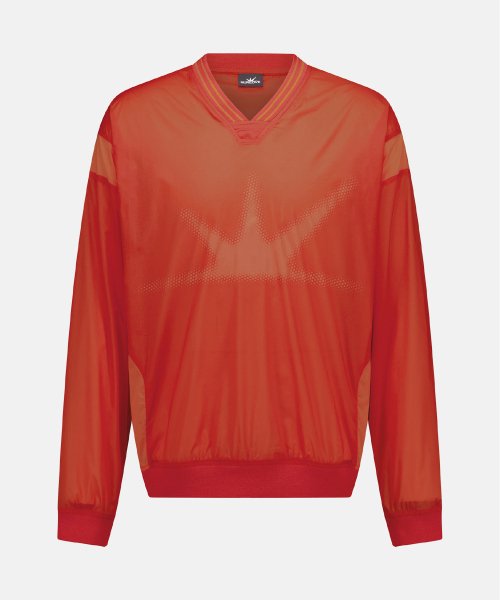 Aero V Pullover Red