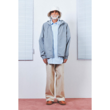 sadsmile nylon wind breaker CQUAM24231GYX