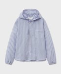 노운(NOUN) hooded stripe shirts (lavender)