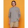 Graphic Point Long Sleeve TShirt   Grey