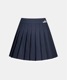 Easy Pleats Skirt Navy