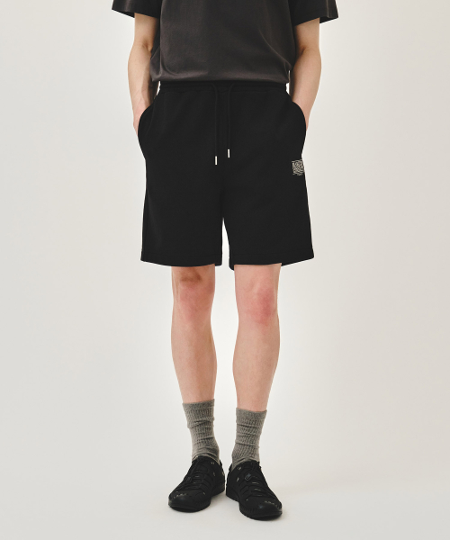 CLASSIC LOGO SWEAT SHORTS black