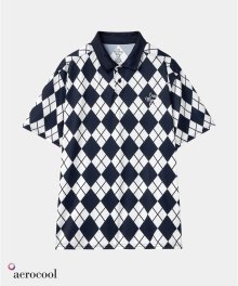 CLASSIC POLO ARGYLE NAVY