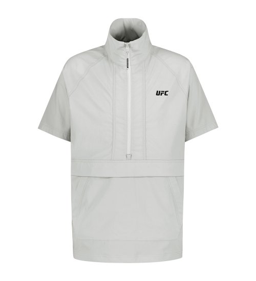 Анорак UFC Basic Overfit с коротким рукавом Light Gray U4JKV2317LG