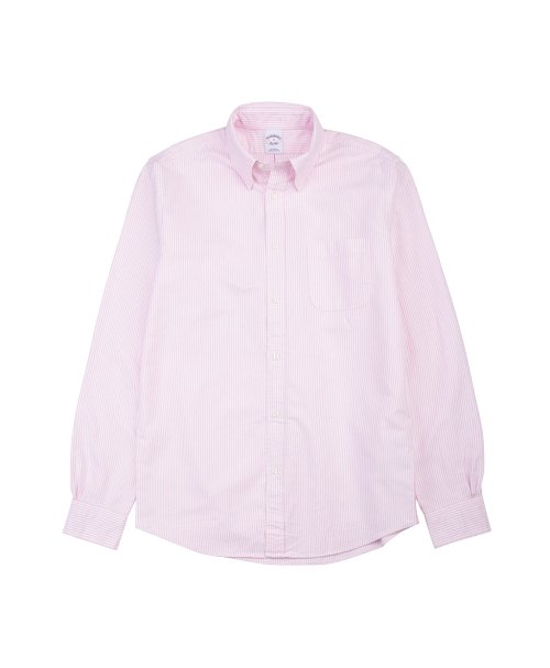 Friday Oxford леденцовая полоска рубашка (Pink) BBTHMM7813CES