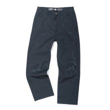 DAMAGE CANVAS PANTS  NAVY