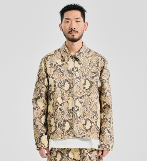 PYTHON TRUCKER JACKET SPECIAL
