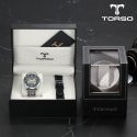 토르소(TORSO) T604M-SBS SET 아소포스 스켈레톤 오토매틱 워치 와인더 박스 세트