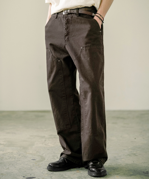 Брюки Parts Double Knee Deep Brown MMLP6756