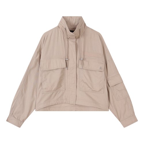 Женская короткая пигментная парка JP Beige