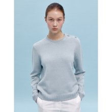 [Candy 20] Cotton Pullover  Sky Blue