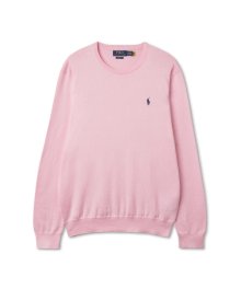 롱슬리브 풀오버 스웨터 - 핑크