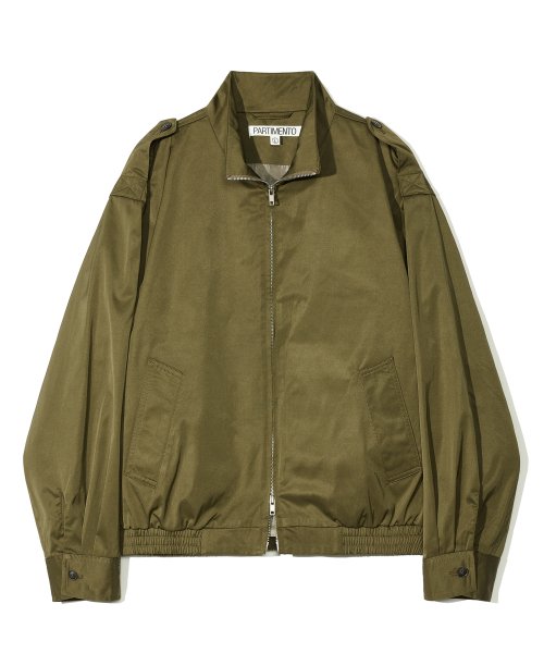 Блузон с воротником-стойкой Olive