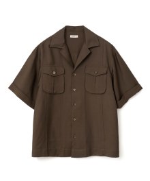 Knox Pocket Half Shirts Brown