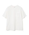 노클(NOCLE) Normal One Pocket T-shirts Off White
