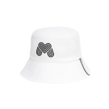 Stripe Point Bucket Hat_White
