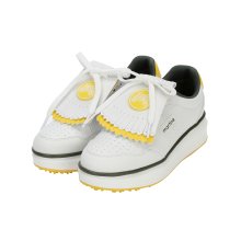Color Tassel Spikeless Sneakers_Yellow