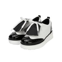 Tassel Spikeless Sneakers_Black