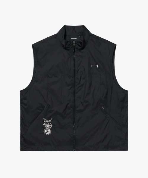 FC GLOW RIPSTOP VEST-BLACK
