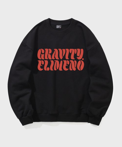 Black and store orange sweatshirt