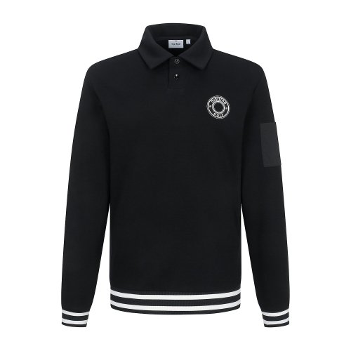 Blouson Polo Shirts_Black (Men)