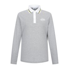 Collar Color Matching Polo Shirts_M/Grey (Men)