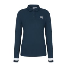 Sleeve Tip Point Polo Shirts_Navy