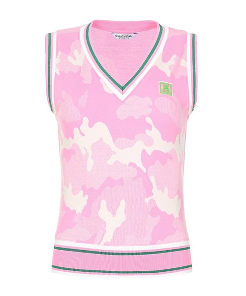 Розовый жилет C23S-VT001W Candy Camo (Pink)