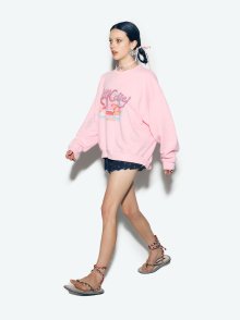 CANDYFORNIA SWEATSHIRT PINK