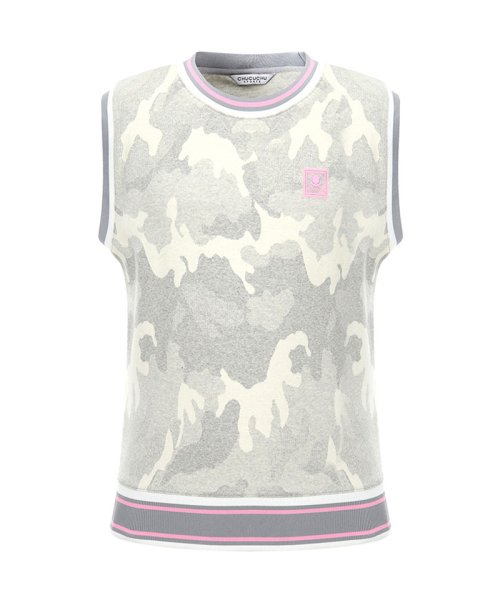 Мужской жилет C23S-VT004M Candy Camo (Light Gray)