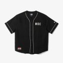 뉴에라(NEW ERA) 베이스볼 셔츠 블랙 14179016