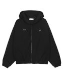 누프에블루(NEUFETBLEU) NEB windbreaker hoody jacket (black)