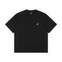 캉골(KANGOL) 자크 티셔츠 2742 블랙