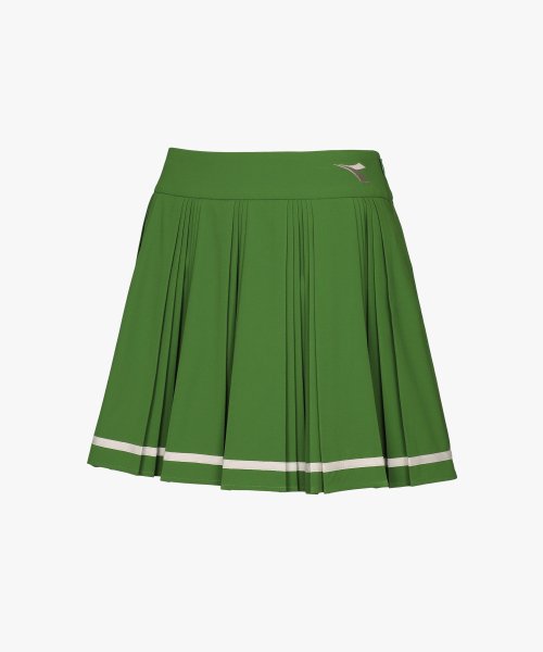 Плиссированная теннисная юбка Dark Green