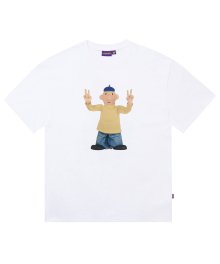 [PAT&MAT] 모션 패트 티셔츠 - 화이트